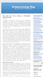 Mobile Screenshot of krisenblog.mr-krisenvorsorge.de