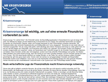 Tablet Screenshot of mr-krisenvorsorge.de
